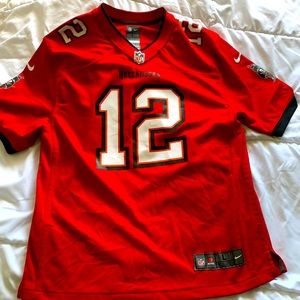 Large (Youth) #12 Buccaneers NFL Jersey